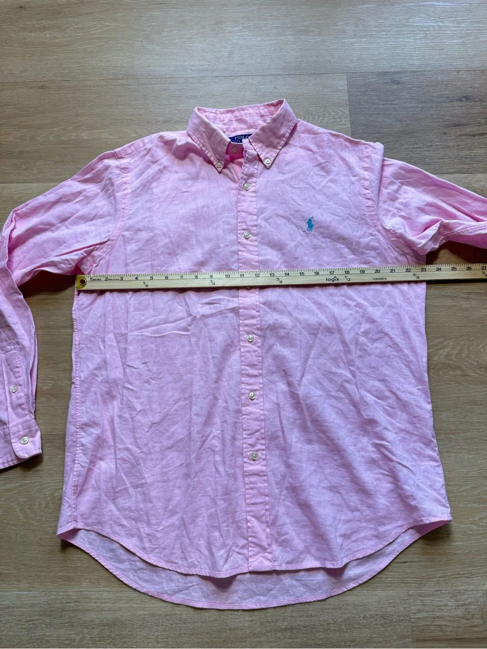 Polo by Ralph Lauren Pink Oxford Button-Down Shirt